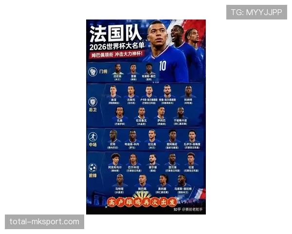 法国队2026世界杯卫冕之路能否打破冠军魔咒